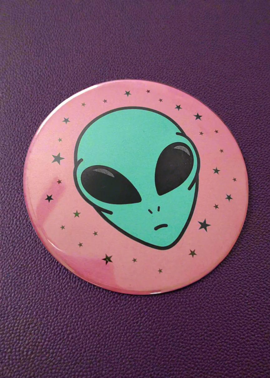 Alien Mini Pocket Mirror