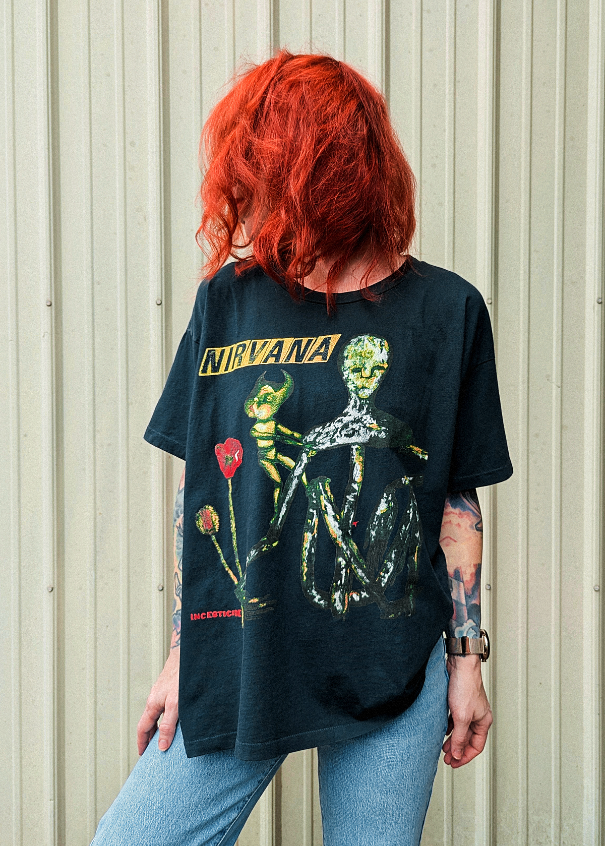 Daydreamer LA Nirvana Incesticide Merch Tee - Made in California and Officially Licensed