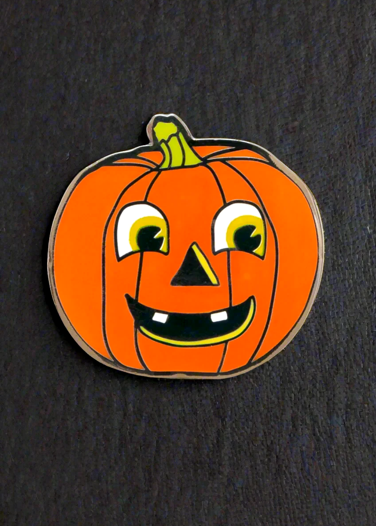 Jack-o-Lantern Pumpkin Enamel Pin