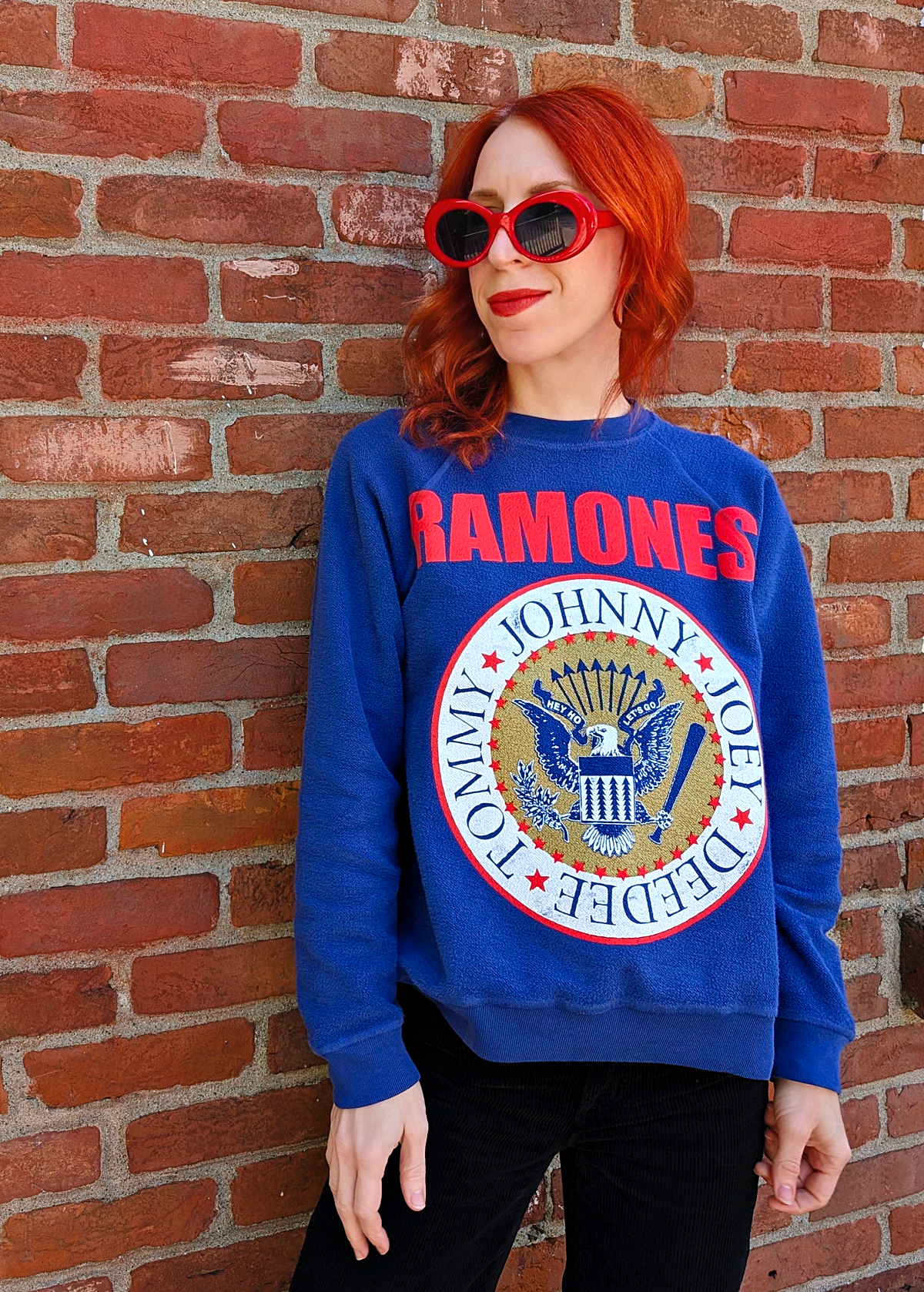 The Ramones Reverse Raglan Sweatshirt