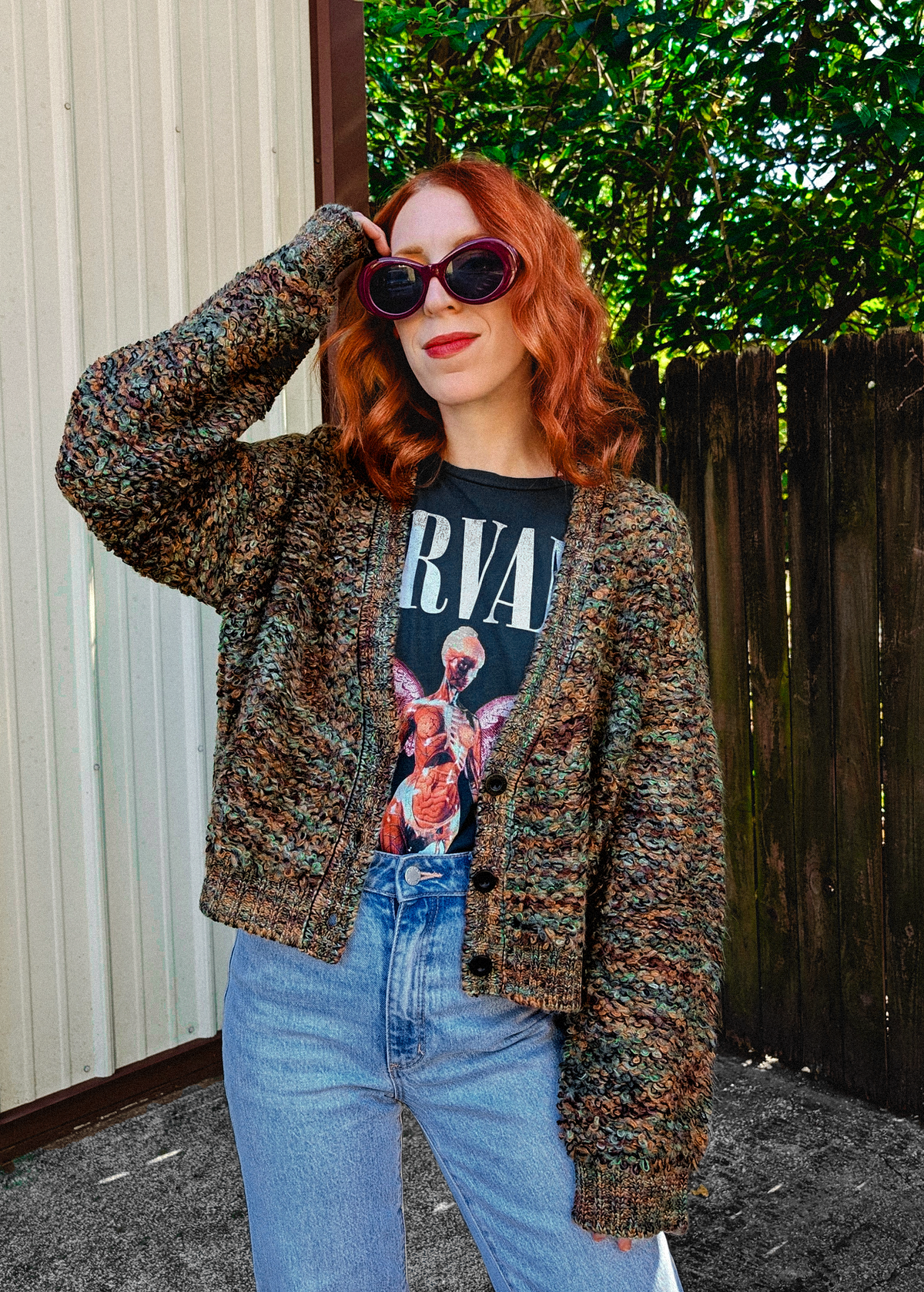 Rodeo Spacedye Knit Cardigan