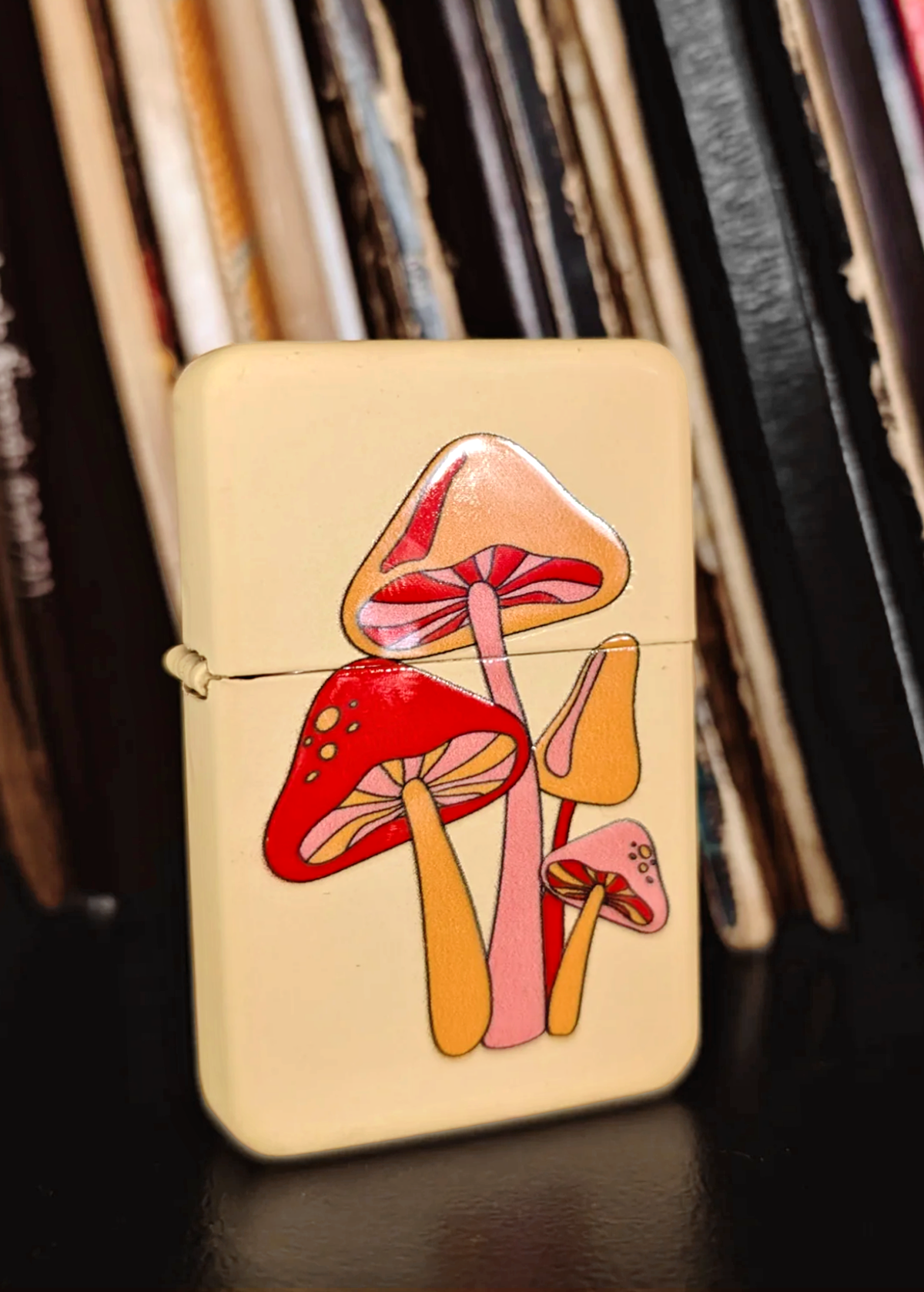 Magic Mushroom Refillable Lighter <br> <i> Ships within the US only </i>